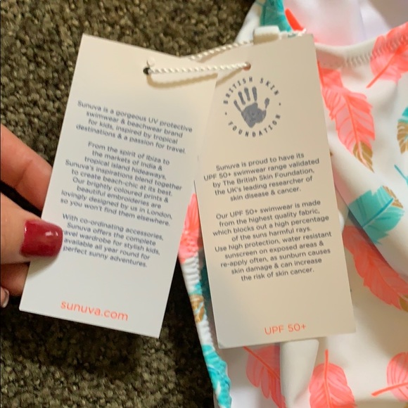 Sunuva UPF 50+ Swimsuit size 2 - Picture 3 of 3